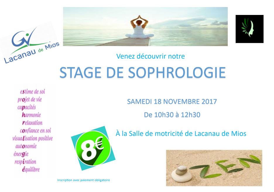 Affiche stage sophrologie 1